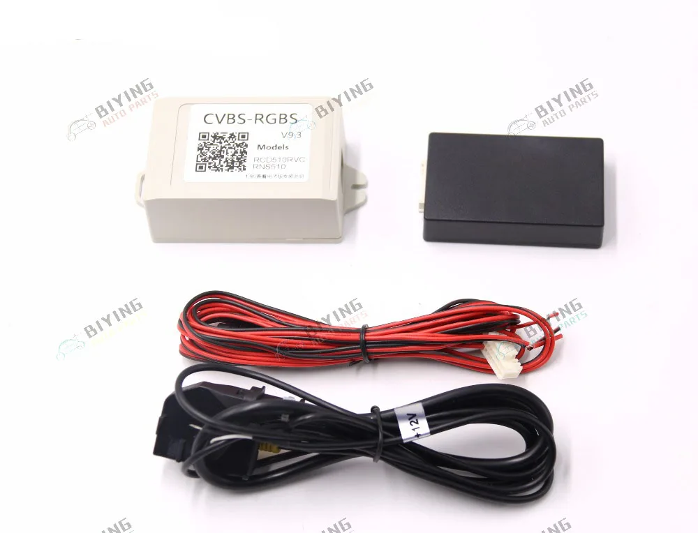 

AV decoder video Converter Box CVBS-RGBS RCD510 RNS510 RNS315 Rear view Av Camera Converter Adapter CVBS To RGB Box