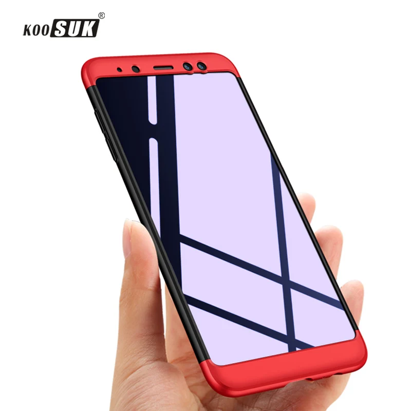 

KOOSUK For Samsung Galaxy A8 2018 Case 360 Protection Cover For Samsung Galaxy A8 Plus 2018 Phone Cases