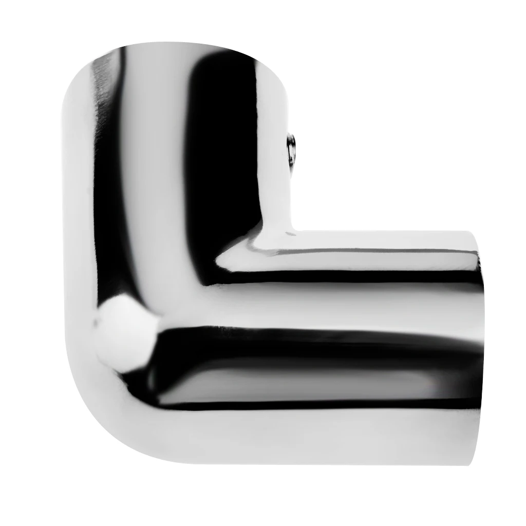 Boat Marine Hand Rail Fitting 90 Degree Elbow 316 Stainless Steel 22mm 25mm