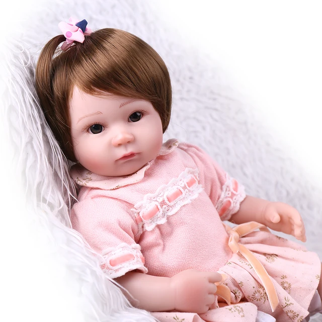 Boneca Bebê Reborn, 55cm, Brinquedo Muito Macio De Silicone, Boneca De  Menina, Princesa Rosa, Com Dropshipping - Bonecas - AliExpress