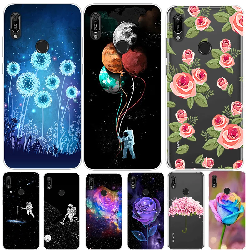 

Cases For Huawei Honor 8A Phone Cover Soft Silicone Colorful Printing Back Case Cover For Huawei Honor 8A JAT-LX1 8 A A8 Honor8A