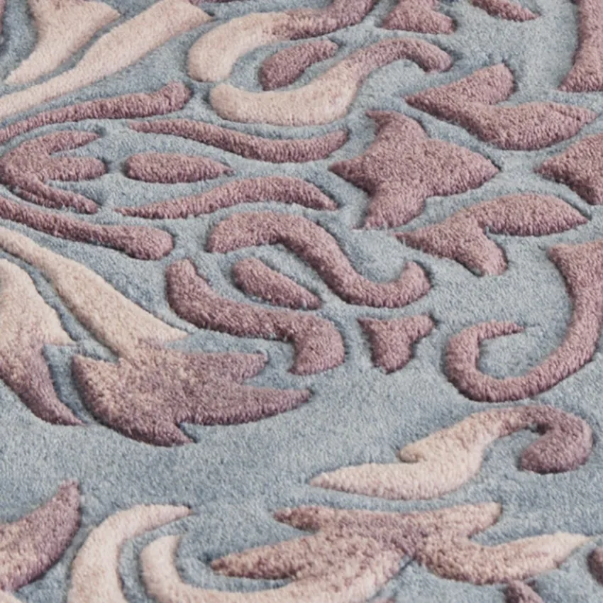 Romantic 3D pattern wedding carpet ,big size luxury wool thicken handmade living room rug, home decoration carpet 4