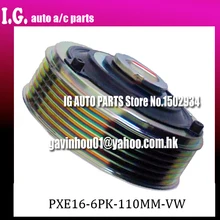 Санден PEX16 муфты компрессора кондиционера для автомобиля AUDI A3 A4 сиденье Skoda VW с PV61K0820803G 1K0820803C 1K0820803Q 1K0820803S
