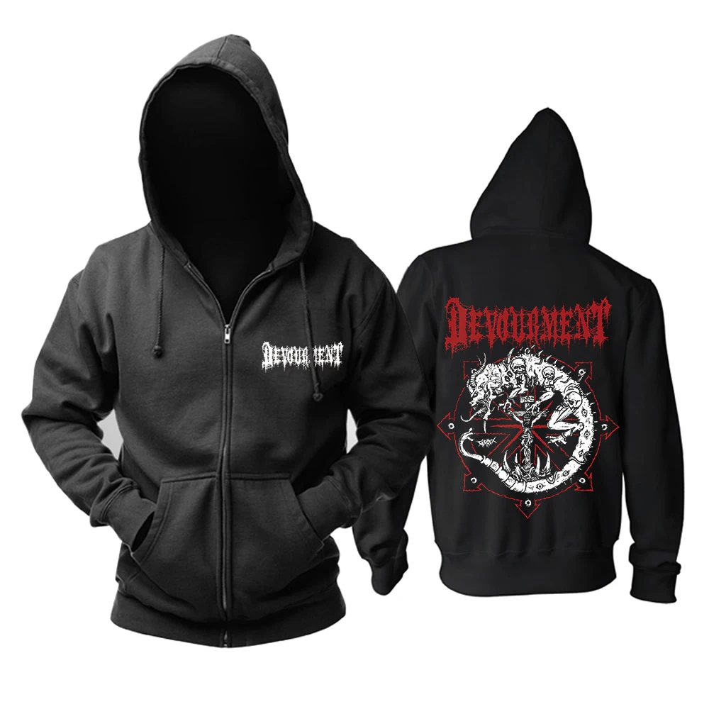 Bloodhoof Devourment «логотип Барбара» guttural secrete disgorge хлопковая толстовка Азиатский размер
