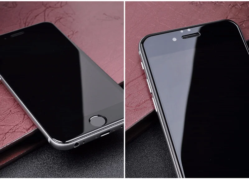 3D круглый изогнутый край закаленное стекло для iPhone 6 6S 7 Plus полное покрытие Защитная Премиум Экран протектор фильм безопасности Чехол