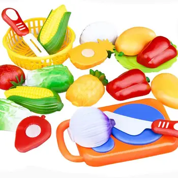 

12PC Cutting Fruit Vegetable Pretend Play Children Kid Educational Toy Z814