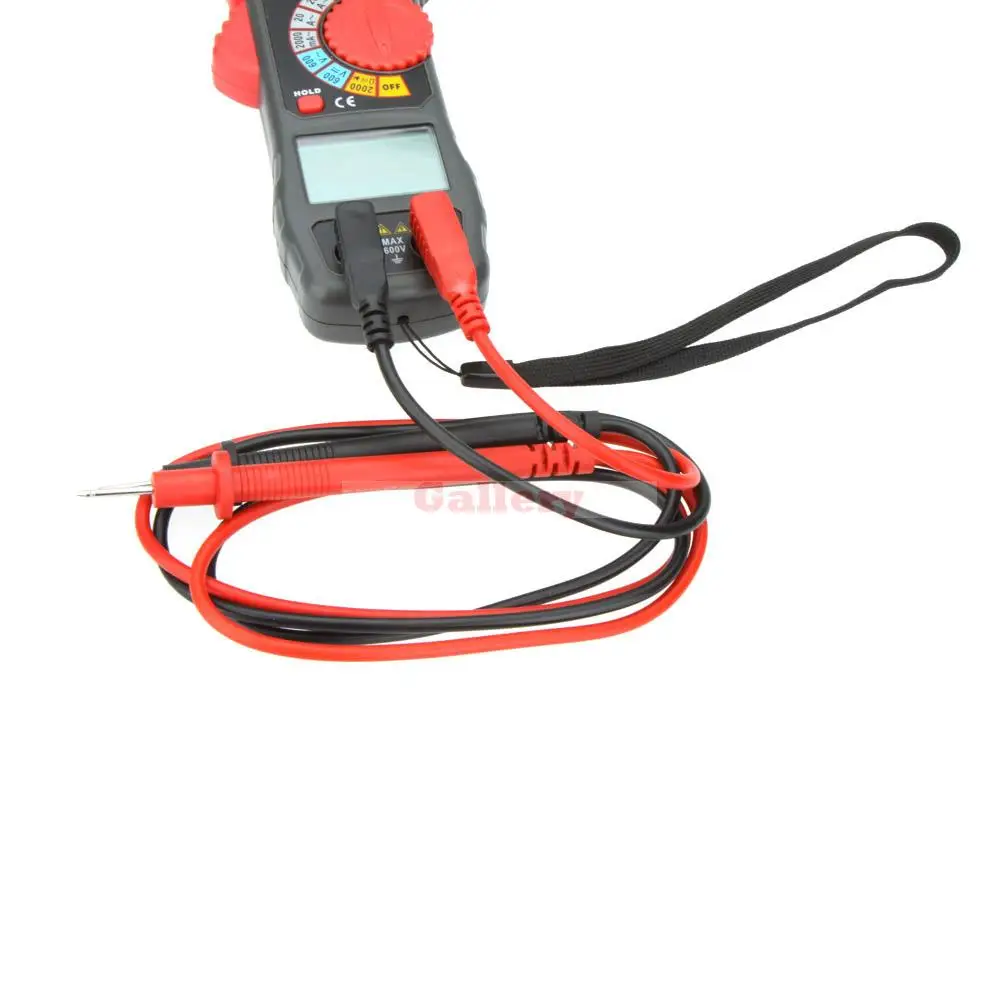 Amp Volt voltímetro ohmímetro Continuity Tester com teste de diodo pinça