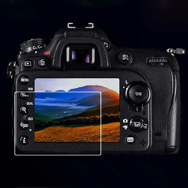 Защитная пленка из закаленного стекла для камеры Nikon D700 D90 D750 D760 HD