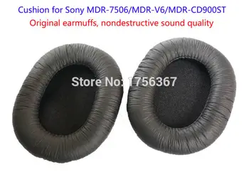 

Original earmuffs, nondestructive sound quality Ear pads replacement (Cushion) for SONY MDR-7506 MDR-V6 MDR-CD900ST Headphones