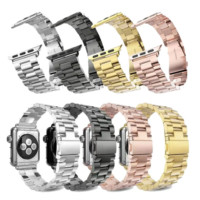 Бренд BUMVOR 5 ремешок из нержавеющей стали для Apple Watch Band 42 мм 38 Iwatch 44 мм/40 Correa браслет
