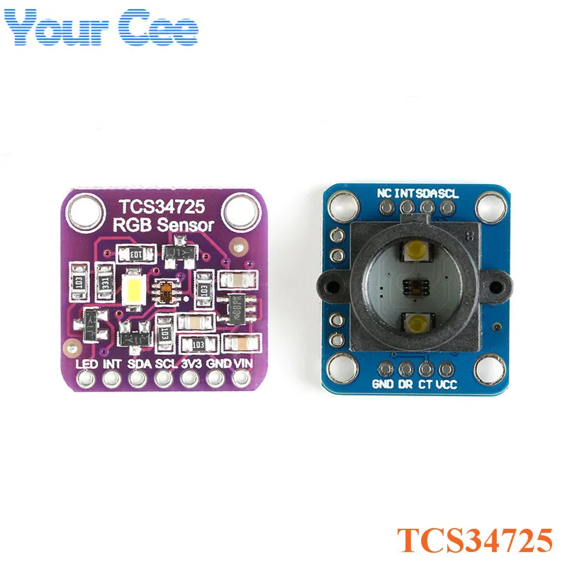 

TCS34725 Color Sensor RGB Color Sensor Development Board Module Diy Electronic PCB Board For Arduino