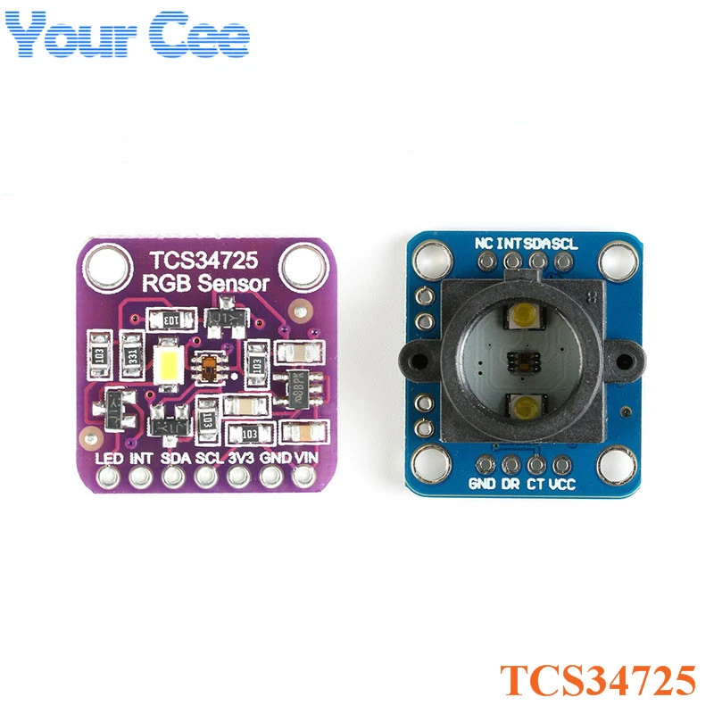 Tcs34725 Color Sensor Rgb Color Sensor Development Board Module Diy ...