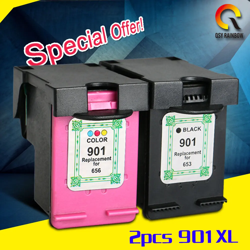 Ink cartridge for HP 901 XL BK C for HP printer 4500 J4580 J4550 J4540 4500