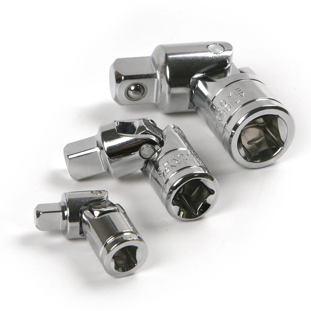 U Joint 1/4 Inch, 3/8 Inch, 1/2 Inch Drive Cr V Ball Type Universal