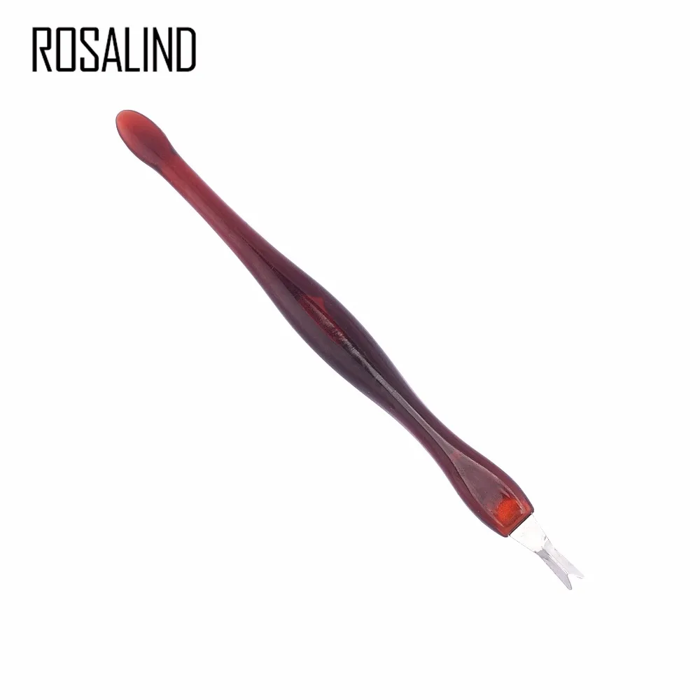 

ROSALIND Cuticle Pusher Dead Skin Fork for Manicure Cuticle Remover Pedicure Salon Cuticle Pusher Nail Art Tool