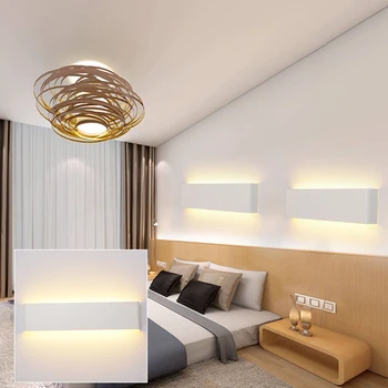 

5w 14cm Modern LED Wall Lamp Aluminum Lamp Bedside Lamp Room Bathroom Mirror Light for home Bedroom Arts lamp