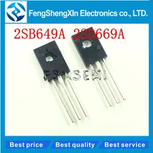 20pcs/lot 2SB649A & 2SD669A TO-126 (10 x B649A + 10 x D669A) Audio on tube