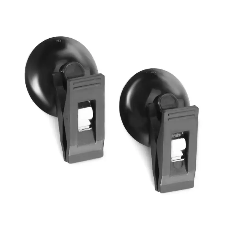 Size: black Ochoos 2 x Clips Window Mount Suction Cap Clip Plastic Sucker Removable Holder For Sunshade Curtain Towel Ticket Size: black Ochoos 2 x Clips Window Mount Suction Cap Clip Plastic Sucker Removable Holder For Sunshade Curtain Towel Ticket
