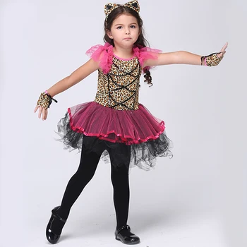 

EK093 wholesale Europe and United States children clothing Costumes Girls Dress suit Halloween Cosplay Children's Dance Dress