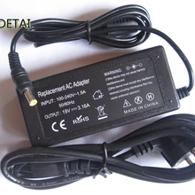 19 V 3.16A 60 Вт AC Питание адаптер Зарядное устройство для samsung R440 R478 R480 R523 R538 R540 ноутбук с бесплатной доставкой