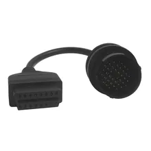 OBD II разъем MB 38 Pin до 16 Pin OBD2 OBD диагностический адаптер для Mercedes 38 pin OBD 38pin кабель для Benz