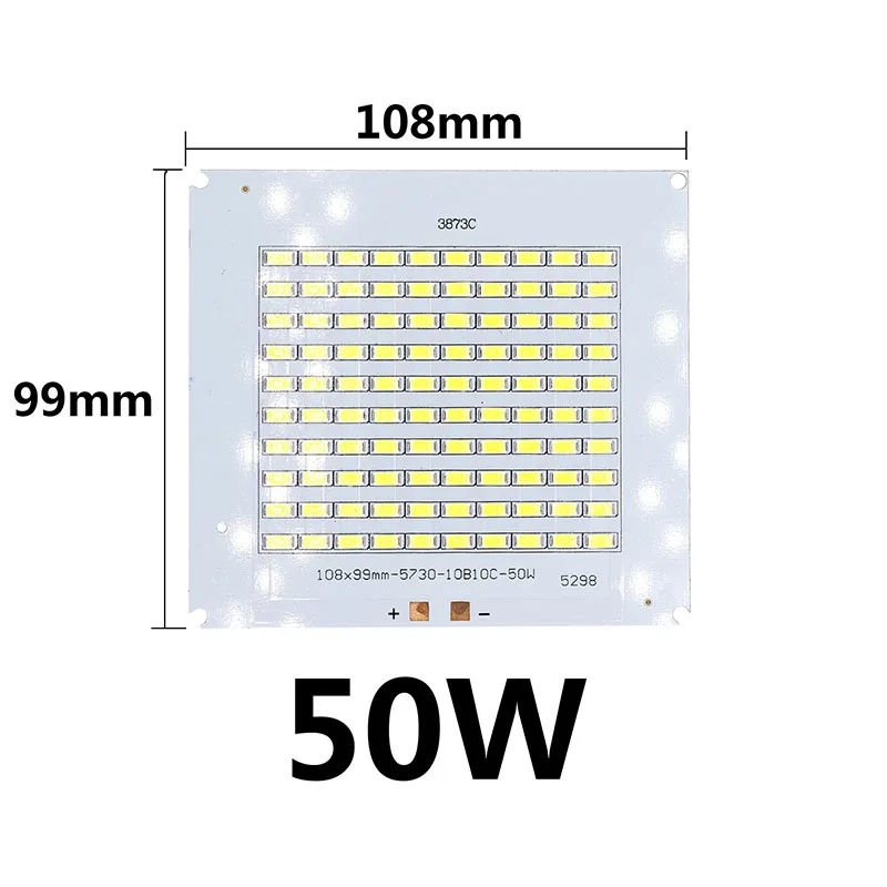 50 Вт, 100 Вт, 150 Вт, 200 Вт, SMD5730 светодиодный чип-светильник с бусинами, мощный светодиодный прожектор, 30-36 в, для внутреннего и наружного использования, DIY, комплект печатных плат