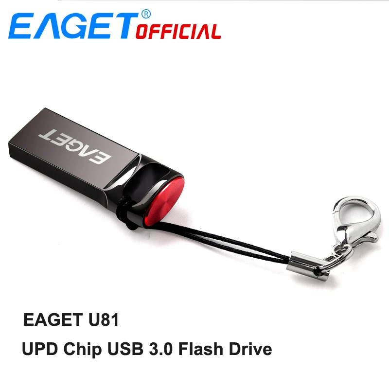 Карта памяти EAGET U81 16 ГБ 32 64 128 флеш накопитель UPD Chip высокоскоростная память