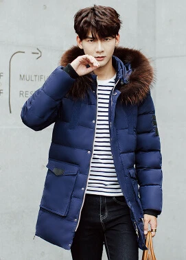 2017 New Brand Mens Winter Jackets and Coats Thicken Warm jacket Men Coat Hooded Cotton Padded