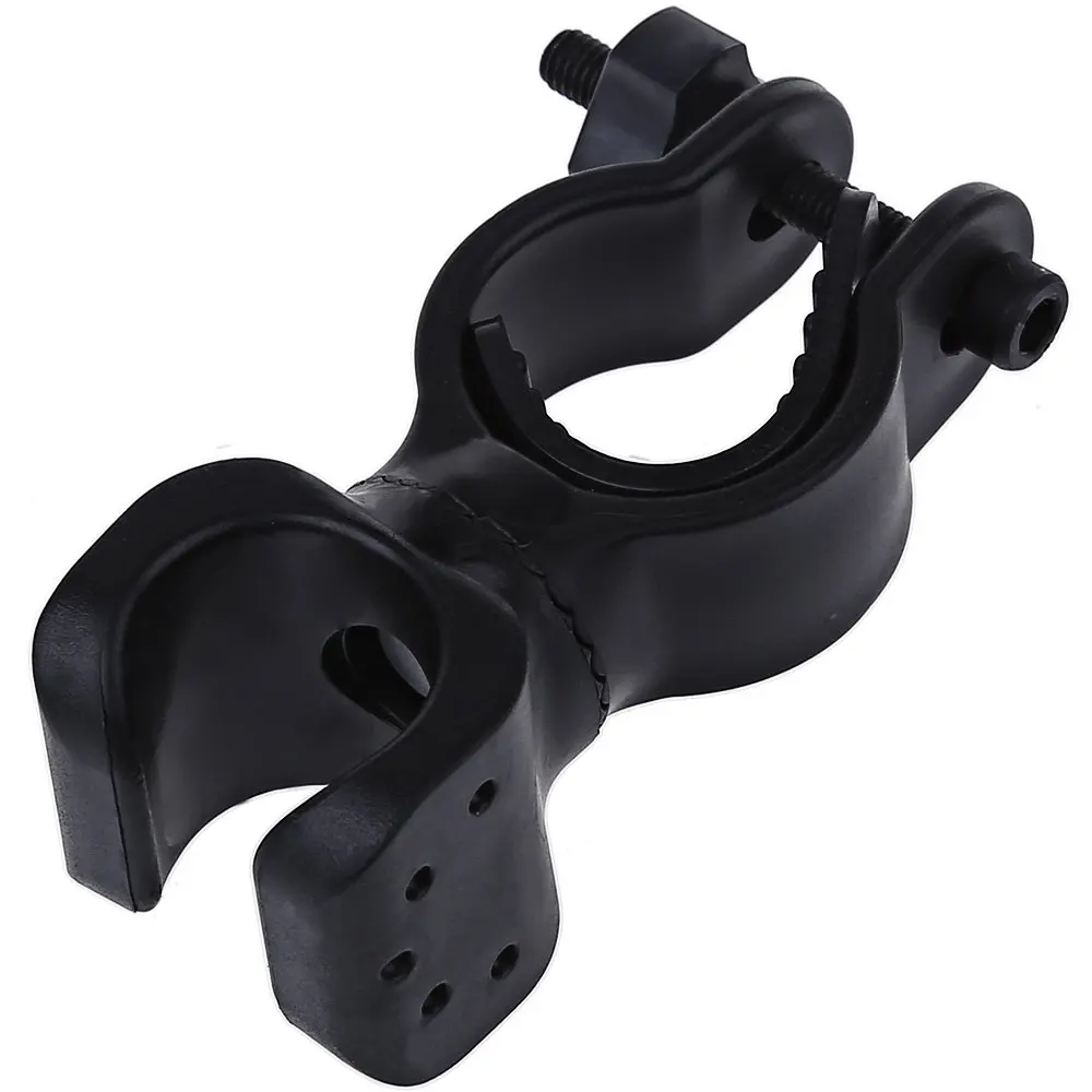 Universal MTB Road Bike Lamp Plastic Clip Bicycle Headlight Rack