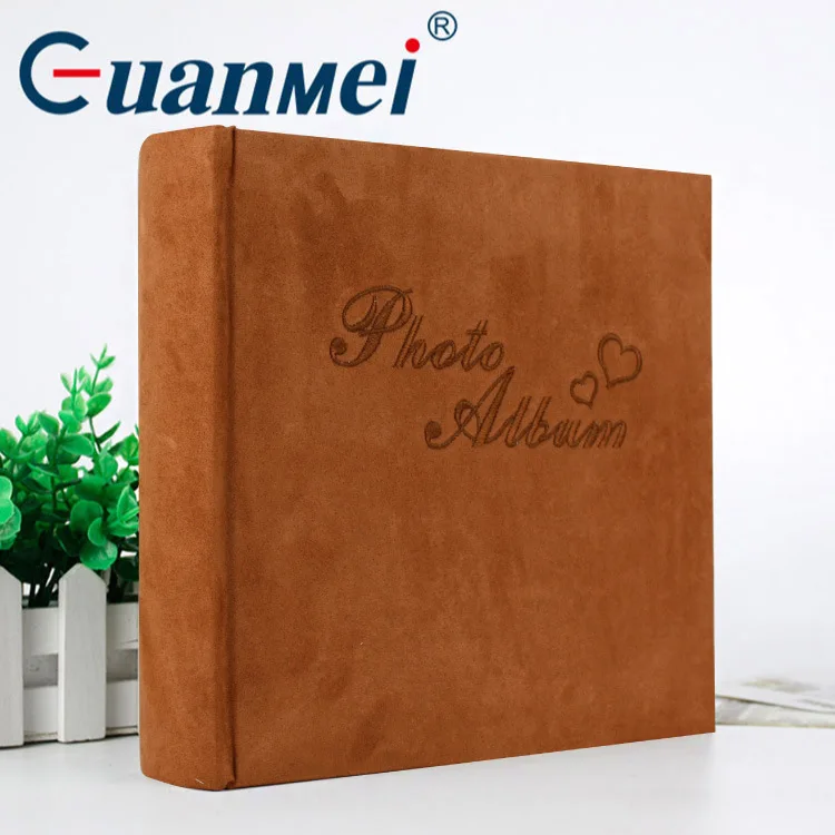 Retro Wedding Photo Album 200 Interleaf Type 5x7 inch with Memo Area and Soft Flannelette Cover Creative Gift | Дом и сад