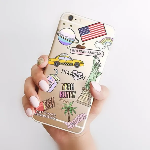 US $1.79 American Dream USA New York City Hard PC Phone Case Cover For iPhone SE 5 5S 6 6s Plus 7 XR XS Max 