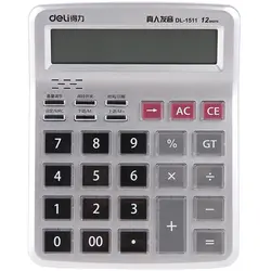 DL 1511 большой офисный фонетический калькулятор большой экран калькулятор учебное оборудование для офисных принадлежностей для студентов