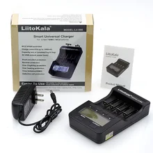 Liitokala lii500 inteligentny uniwersalny LCD litowo-jonowy NiMh AA AAA 10440 14500 16340 17335 17500 18490 17670 18650 ładowarka