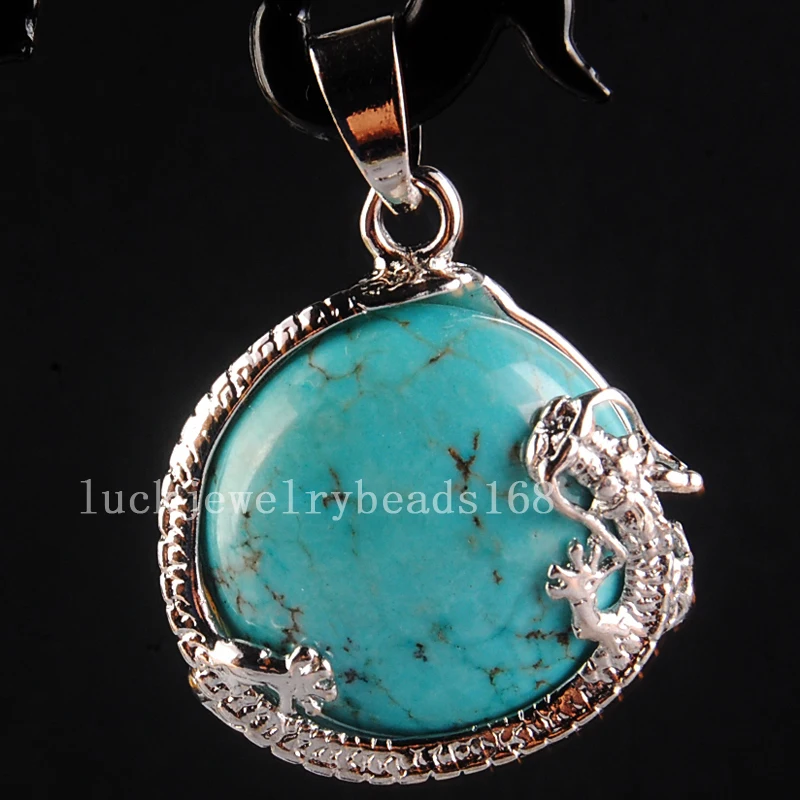 

Free Shipping Women Fashion Jewelry 23mm Beautiful Red Carnelian Dragon Round Pendant Bead C3758