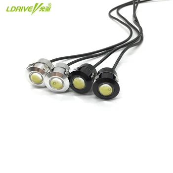 

2Pcs/lot 7 Colors High Brightness LED Eagle Eyes Car Auto Back Up Reverse Tail Lamps Bulbs LED Daytime Running Lights DRL
