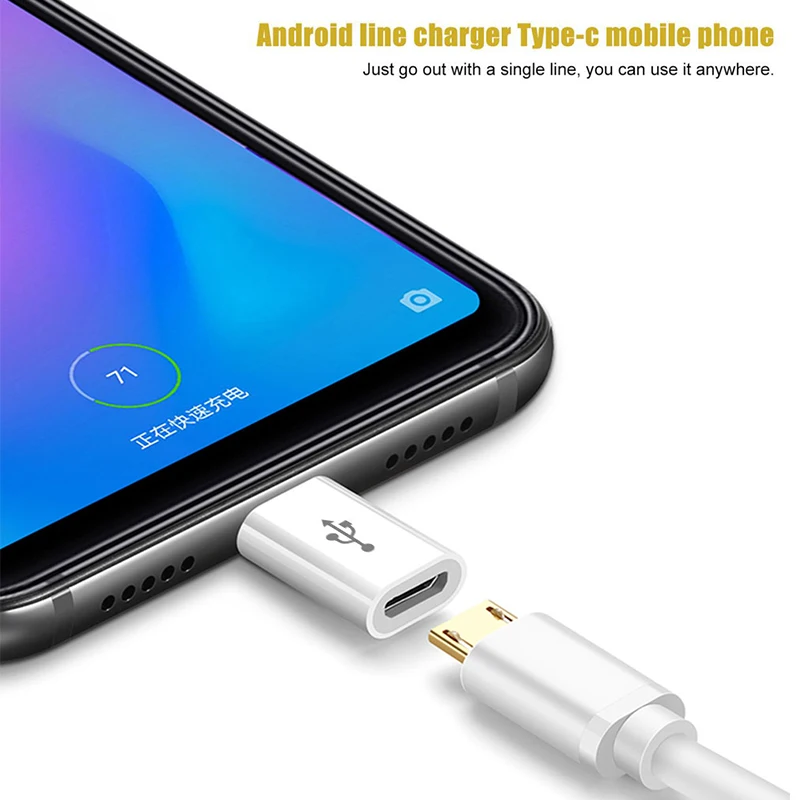 Адаптер Natrberg type C к Micro USB адаптер USB C к Micro USB OTG кабель type-C Женский конвертер для samsung Xiaomi MAC Honor