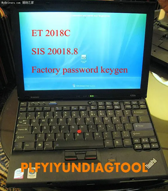 D630 установка SIS 2019 01 + ET 2019A заводской пароль keyGEN с et 3 адаптером III Comm p/n 317 7485 для red cat