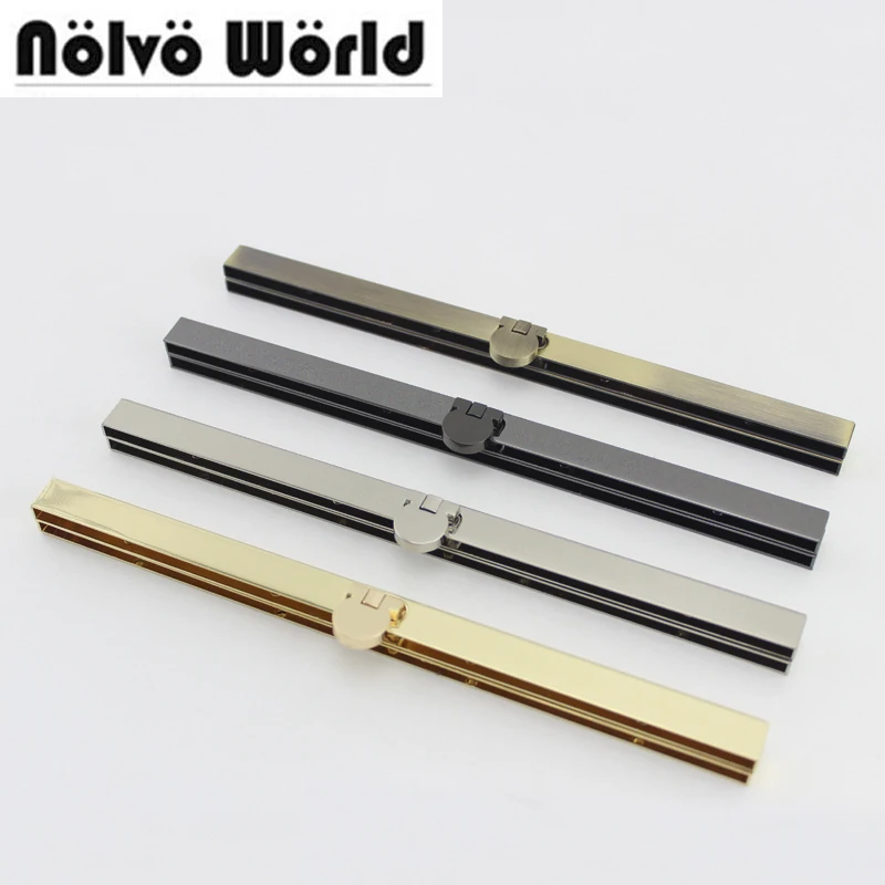 

10pcs Polished 19cm Super Quality Screws Metal Clasp Purse Frame,Purse Sewing Supplier wallet bag Smooth Metal Frame