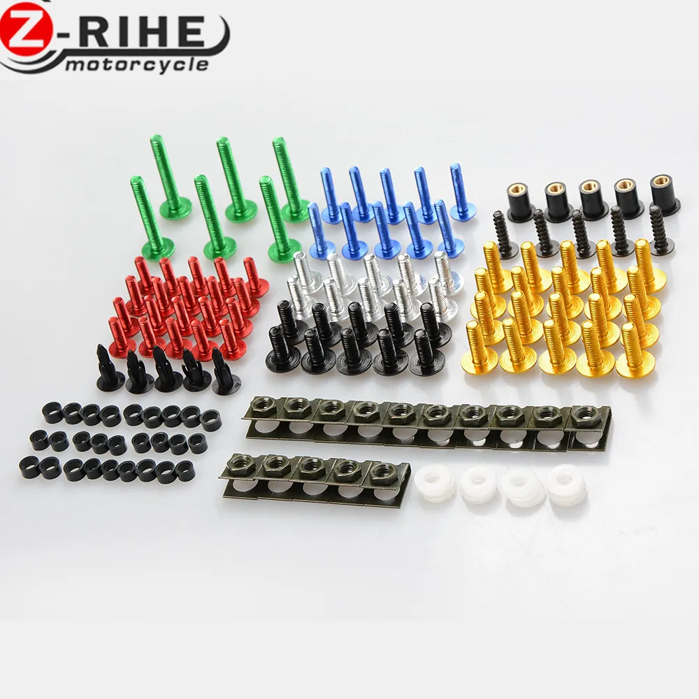 Motorcycle Fairing Bolt Screw Fastener Fixation For kawasaki z800 sportster car covers ktm duke 390 mt07 z750 tmax|motorcycle fairings|ktm 390duke |