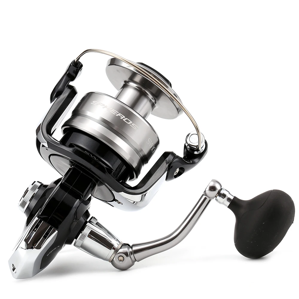 100% оригинальная Shimano SPHEROS SW 5000HG 6000HG 6000PG 8000HG спиннинговая Рыболовная катушка 4 + 1BB