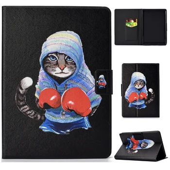 

Cute dog cat owl PU tablet case for kindle paperwhite 4/paperwhite 2018 cover leather cases hoesje coque kryt etui funda tok