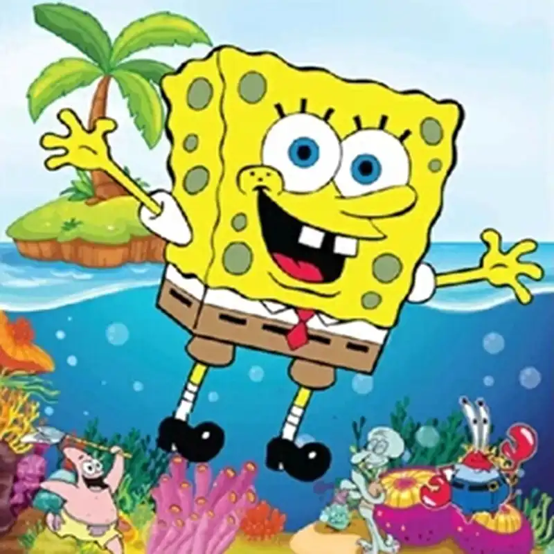 33 Gambar  Kartun  Spongebob 3d Gambar  Kartun  HD