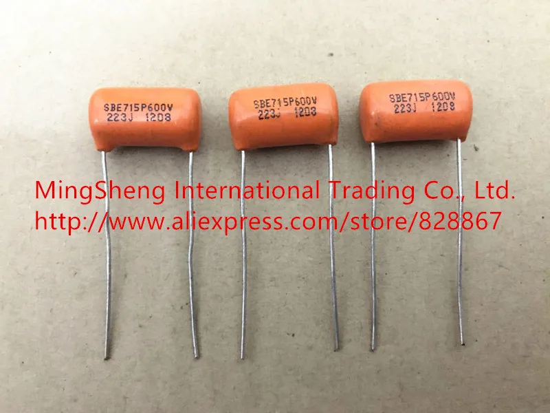 5 Condensatori A Film Metallizzato 0.022uF 630V - 22nF 223J, Per Elettronica E Fai Da Te - Foto 2