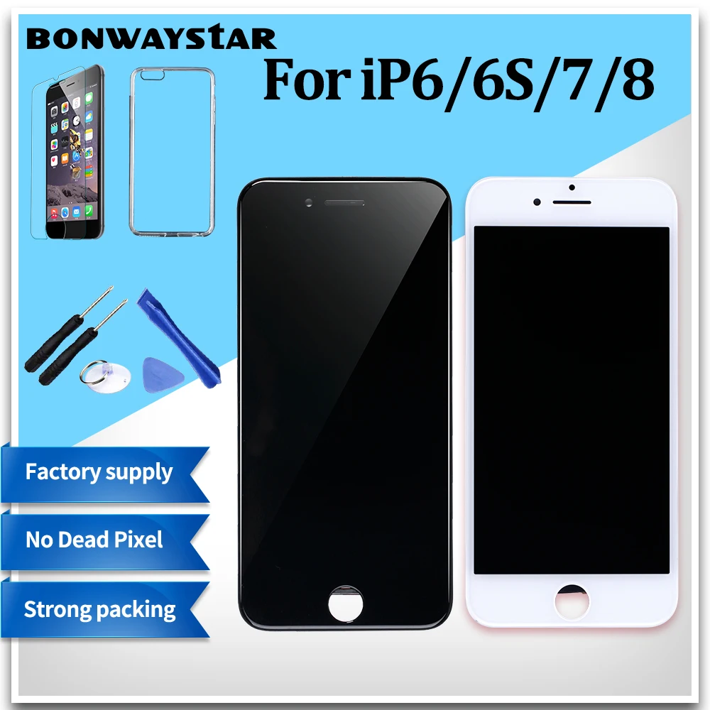 3D Touch LCD Replacement for iPhone 6s 7 8 screen Replacement Digitizer Assembly Screen for iPhone 6 lcd display No Dead Pixel