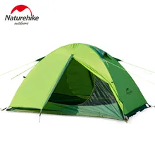 Точки разрыва NH15Z006-П Новый высокого качества прибытия двух человек палатка на открытом воздухе двойной слой Водонепроницаемый палатки кемпинга Пикник