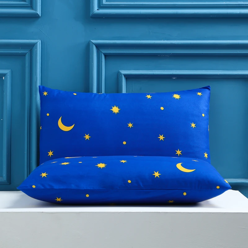 

MECEROCK 2pcs/lot Polyester Printing Pillowcases Hot Sale Covers for Pillows