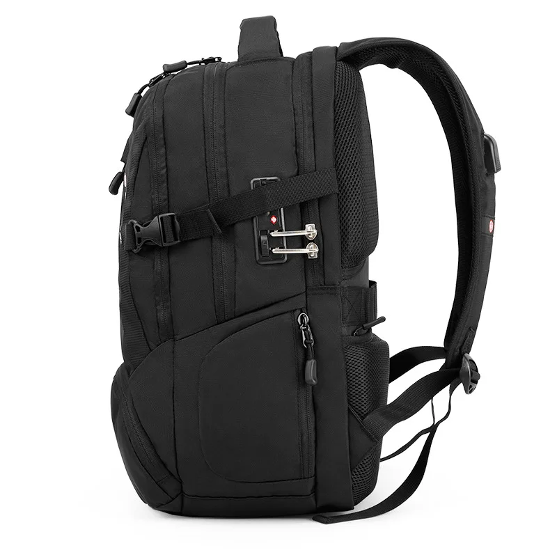 15,6 pulgadas portátil impermeable antirrobo clave tsa viaje mochilas impermeable mochilas Mochila Masculina