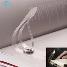 Мини Портативный Настольный светодиодный светильник, Buttom батарея Закладка для книги Светодиодная лампа для чтения, ультра тонкий карманный светодиодный Ночной светильник, китап okuma lambasi