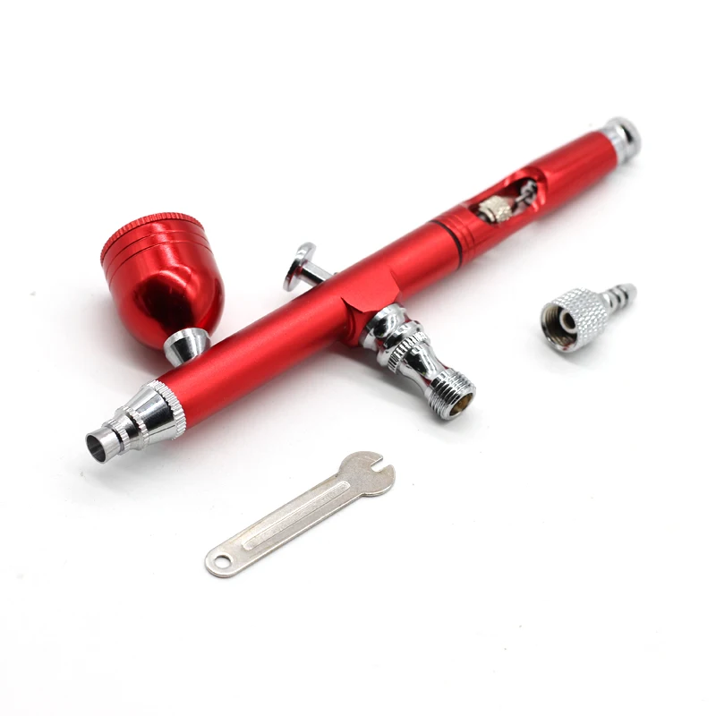 Airbrush Tool Dual Action Gravity Feed 0.3mm Nozzle Spray Airbrush Nail
