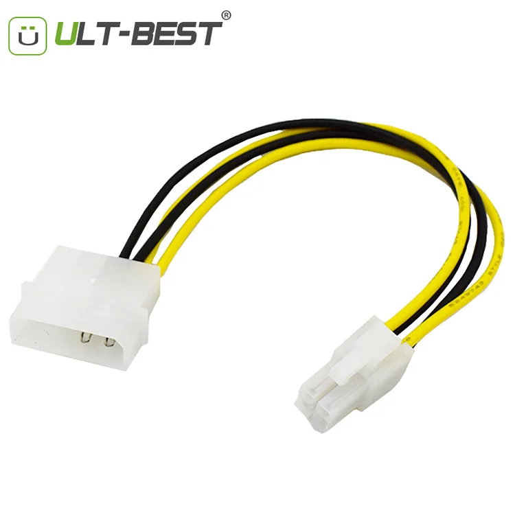 ATX P4 to Molex 4pin sata power cable (6)